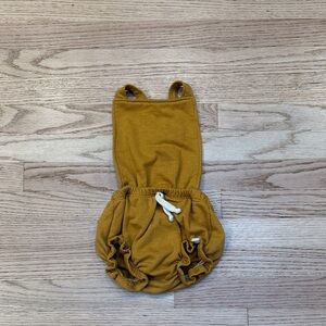 Toddler Romper Cotton - Golden Yellow